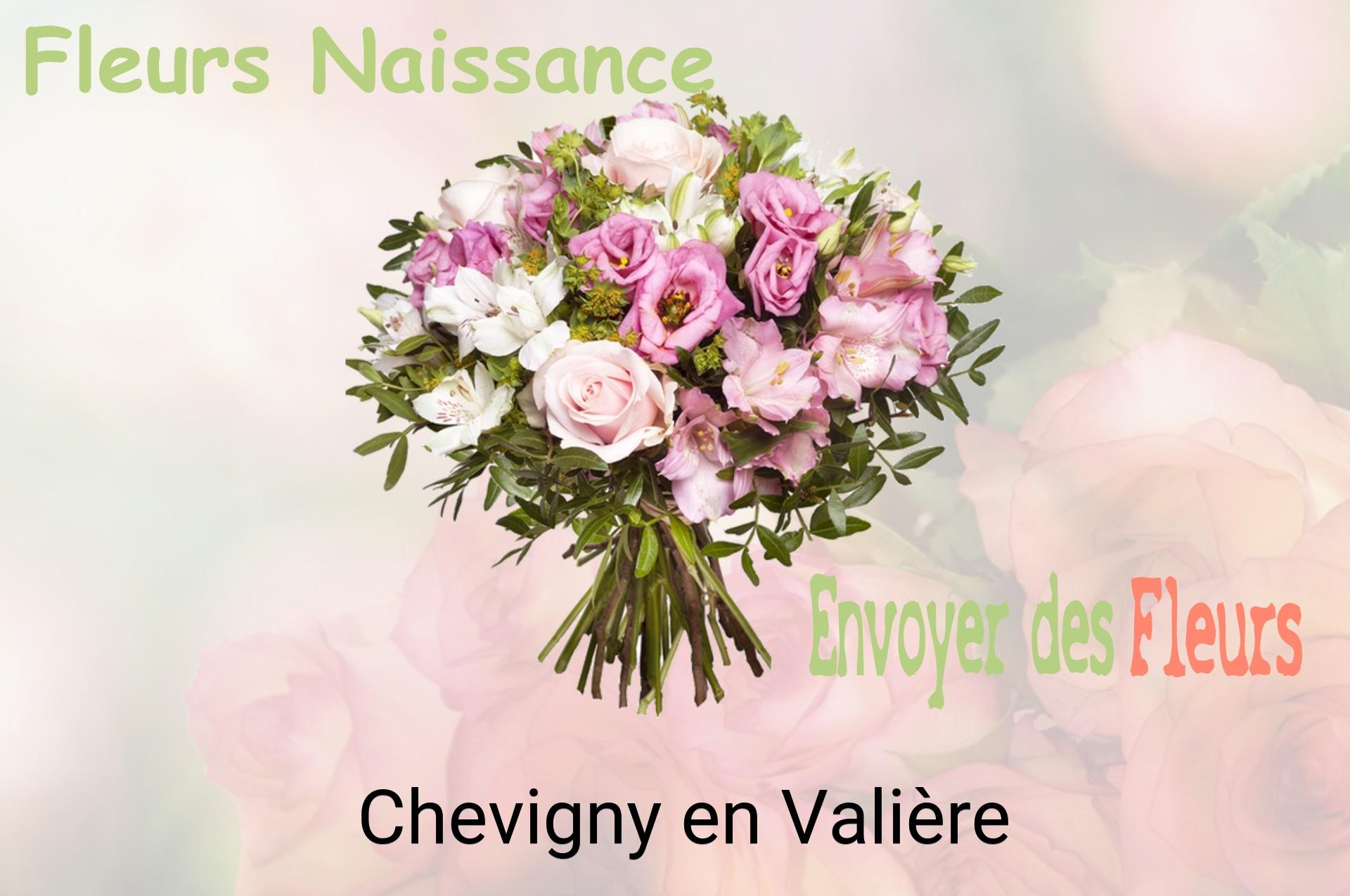 Bouquet de fleurs de naissance livré à Chevigny-en-Valière